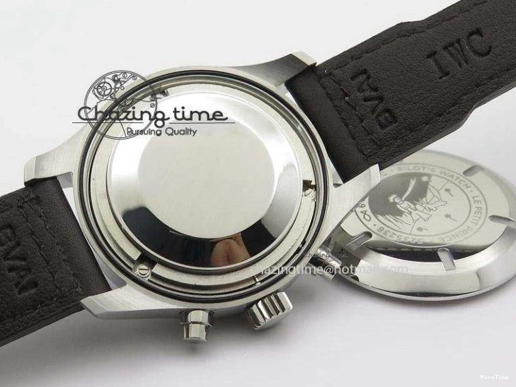 MIROTIME 0508 Pilot Chrono 377706 “Le Petit Prince” V6F Best Edition Blue Dial on Brown Leather Strap A Colorful 7387